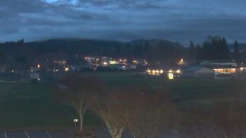 Weather camera view of Granite Falls High School.