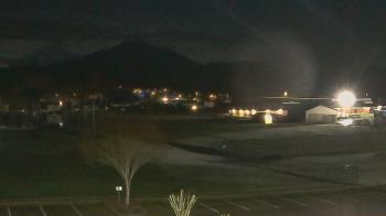 Weather camera view of Granite Falls High School.