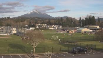 Weather camera view of Granite Falls High School.
