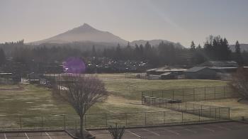 Weather camera view of Granite Falls High School.