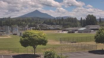 Weather camera view of Granite Falls High School.