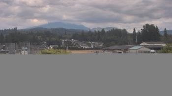 Weather camera view of Granite Falls High School.