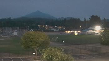 Weather camera view of Granite Falls High School.