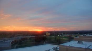 Weather camera view of Gravette High School.