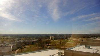 Weather camera view of Gravette High School.