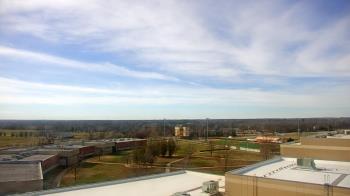 Weather camera view of Gravette High School.