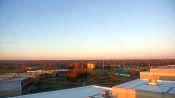 Weather camera view of Gravette High School.