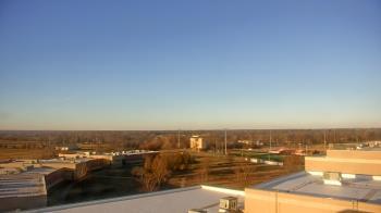 Weather camera view of Gravette High School.