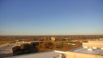 Weather camera view of Gravette High School.