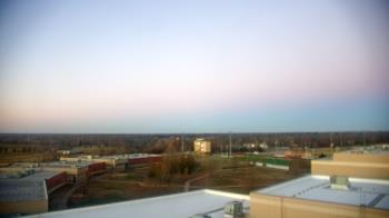 Weather camera view of Gravette High School.