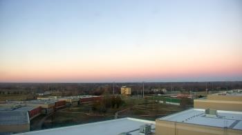 Weather camera view of Gravette High School.