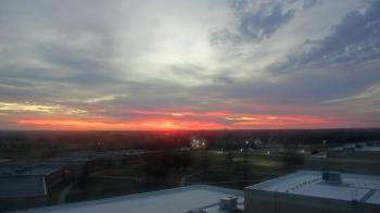 Weather camera view of Gravette High School.