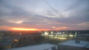 Weather camera view of Gravette High School.