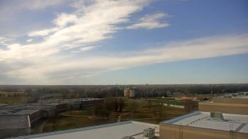 Weather camera view of Gravette High School.