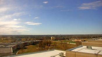 Weather camera view of Gravette High School.