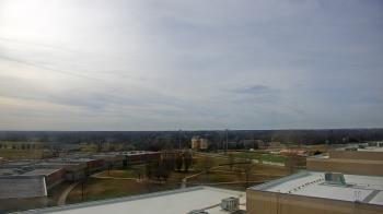 Weather camera view of Gravette High School.