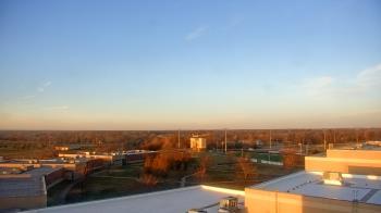 Weather camera view of Gravette High School.