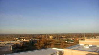 Weather camera view of Gravette High School.