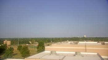 Weather camera view of Gravette High School.