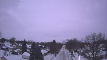 Weather camera view of Sibley East Middle and High School.