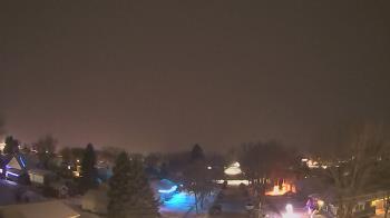 Weather camera view of Sibley East Middle and High School.