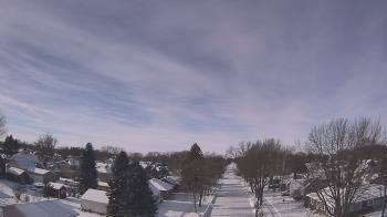 Weather camera view of Sibley East Middle and High School.