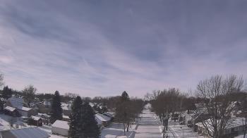 Weather camera view of Sibley East Middle and High School.