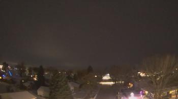 Weather camera view of Sibley East Middle and High School.