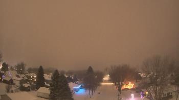 Weather camera view of Sibley East Middle and High School.