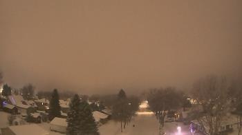 Weather camera view of Sibley East Middle and High School.