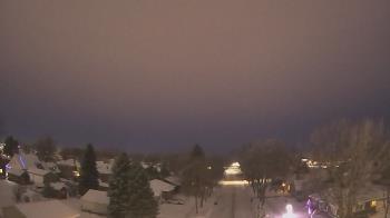 Weather camera view of Sibley East Middle and High School.