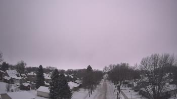 Weather camera view of Sibley East Middle and High School.