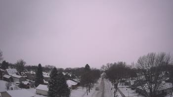 Weather camera view of Sibley East Middle and High School.