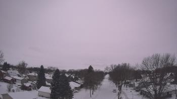 Weather camera view of Sibley East Middle and High School.