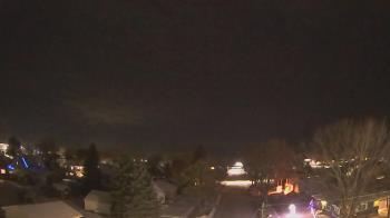 Weather camera view of Sibley East Middle and High School.