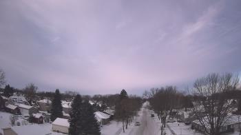 Weather camera view of Sibley East Middle and High School.