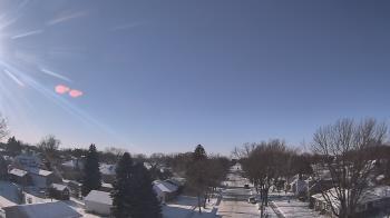 Weather camera view of Sibley East Middle and High School.