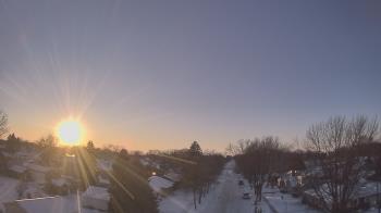 Weather camera view of Sibley East Middle and High School.