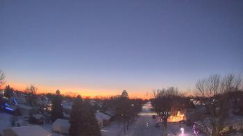 Weather camera view of Sibley East Middle and High School.
