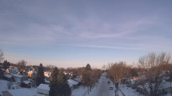 Weather camera view of Sibley East Middle and High School.