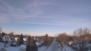 Weather camera view of Sibley East Middle and High School.