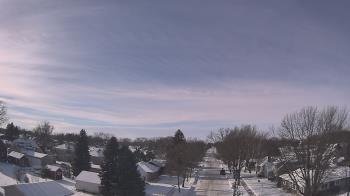 Weather camera view of Sibley East Middle and High School.