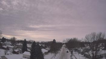 Weather camera view of Sibley East Middle and High School.