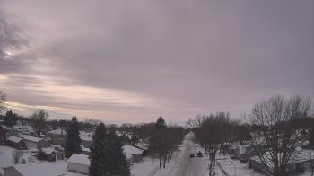 Weather camera view of Sibley East Middle and High School.