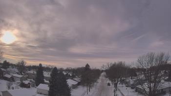 Weather camera view of Sibley East Middle and High School.