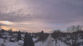 Weather camera view of Sibley East Middle and High School.