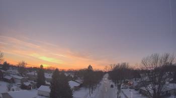 Weather camera view of Sibley East Middle and High School.