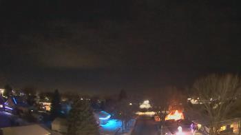 Weather camera view of Sibley East Middle and High School.