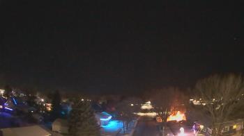 Weather camera view of Sibley East Middle and High School.