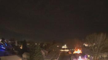 Weather camera view of Sibley East Middle and High School.